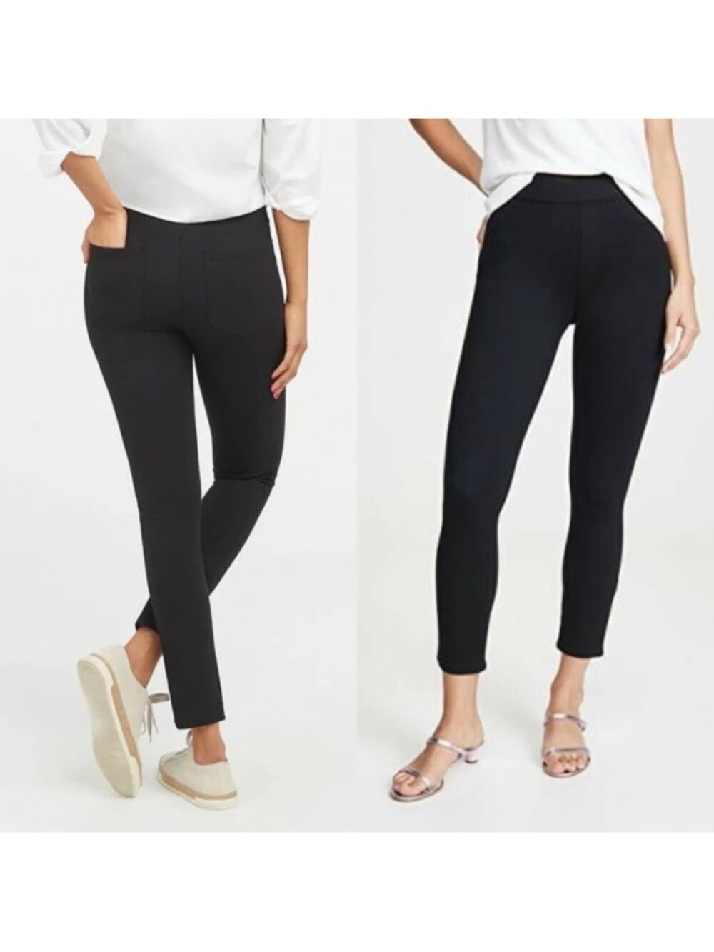 SPANX | The Perfect Ponte 4-Way Stretch Pant | Black | Size S